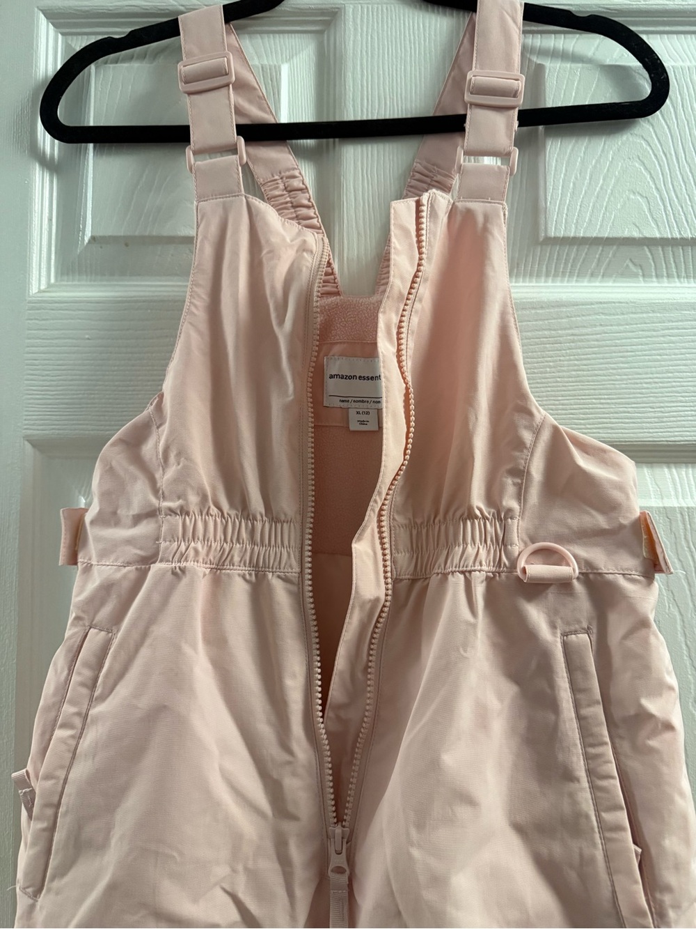 🆕 Amazon Essentials Water-Resistant Ski & Snow Bib Overall Girls XL (12) - Picture 7 of 9